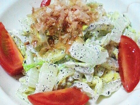 白菜のゴママヨサラダ